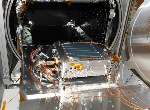 BTDAE undergoing thermal vacuum test (Credit: vH&S)